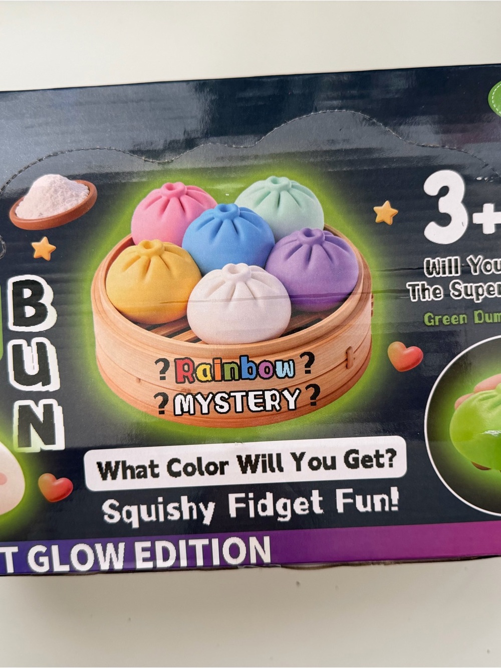 (12 pack) Mini Rainbow Mystery Squishy - The Viral Mystery Dumpling
- Kids Toy